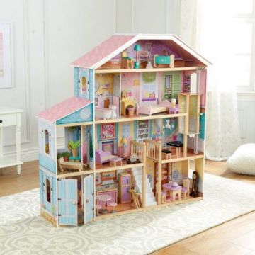 Casuta din lemn pentru papusi Grand View Mansion